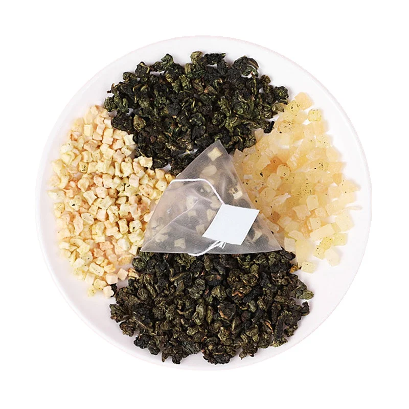 wholesale bulk dried Honey Peach Oolong  Flavored Tea Bags sweet scented flower and fruit tea for Milk Tea