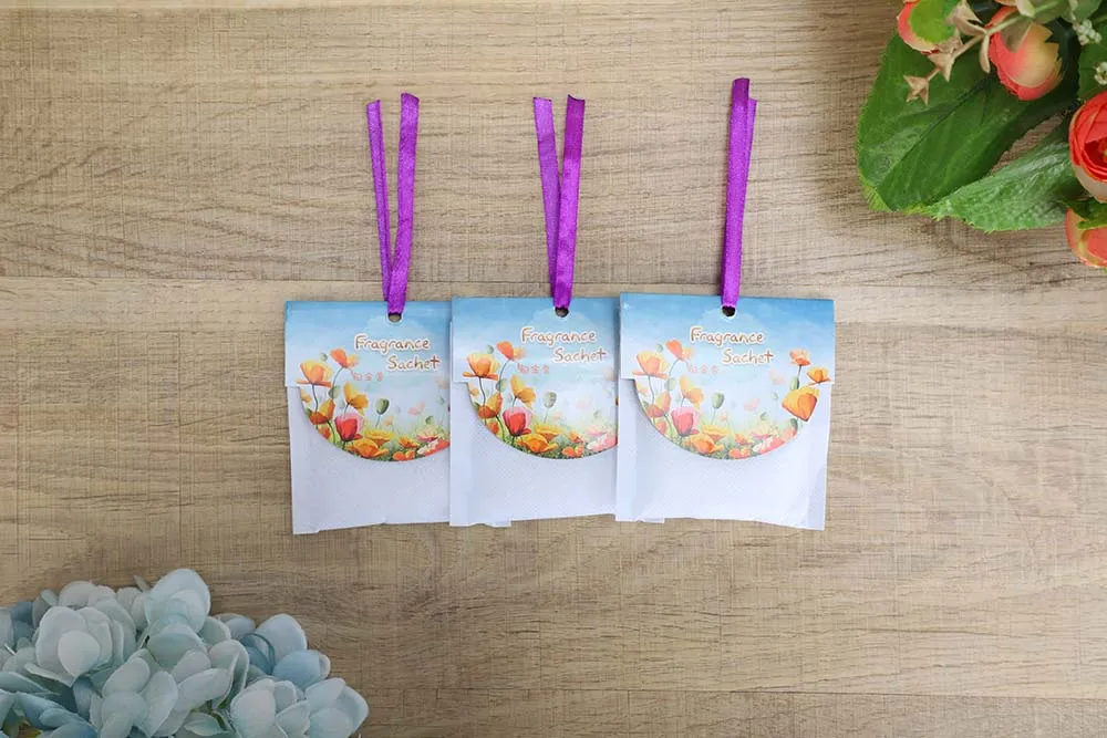 Wardrobe Cabinet Clothes Potpourri Perfume Scented Sachet Air Freshener Bags Hanging Freshener Bag