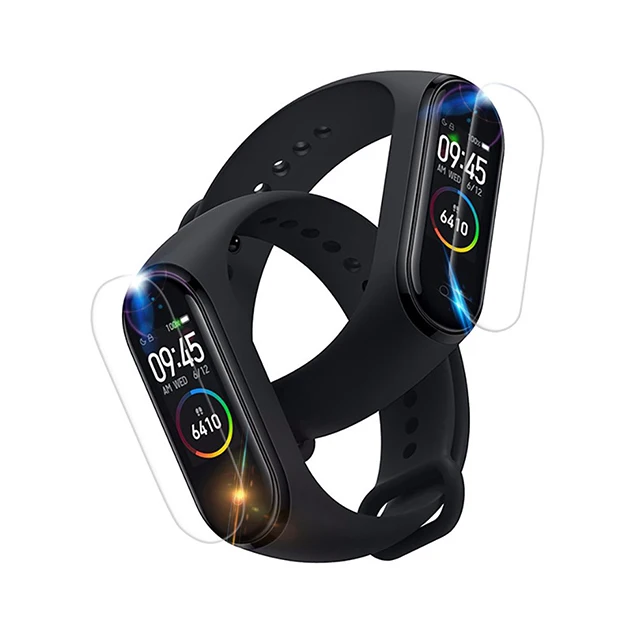 
Hot Sale Hard Film With Border Full Coverage Miband 5 3d Screen Protector for Watch 