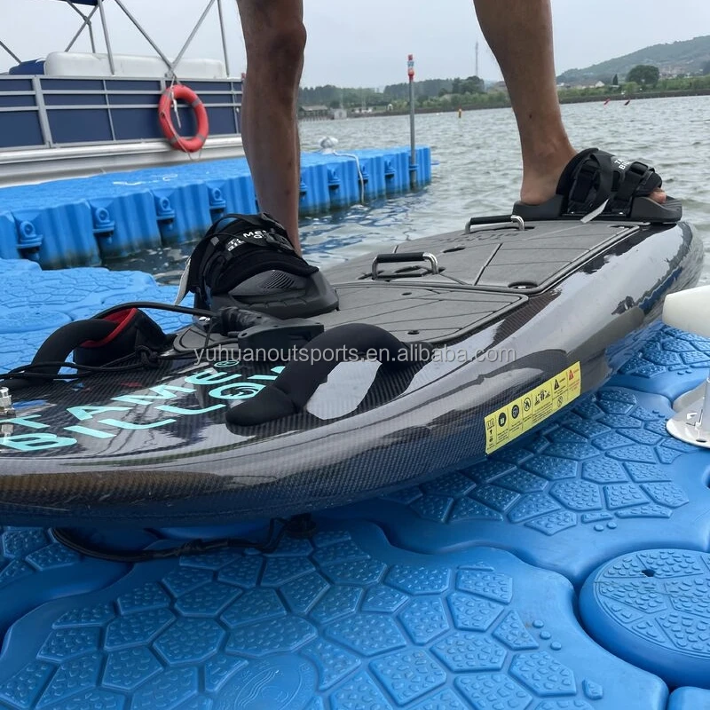 TAME BILLOW New Size have stock 15KW electric motorized jet surfboard without wind or waves fly over the waters