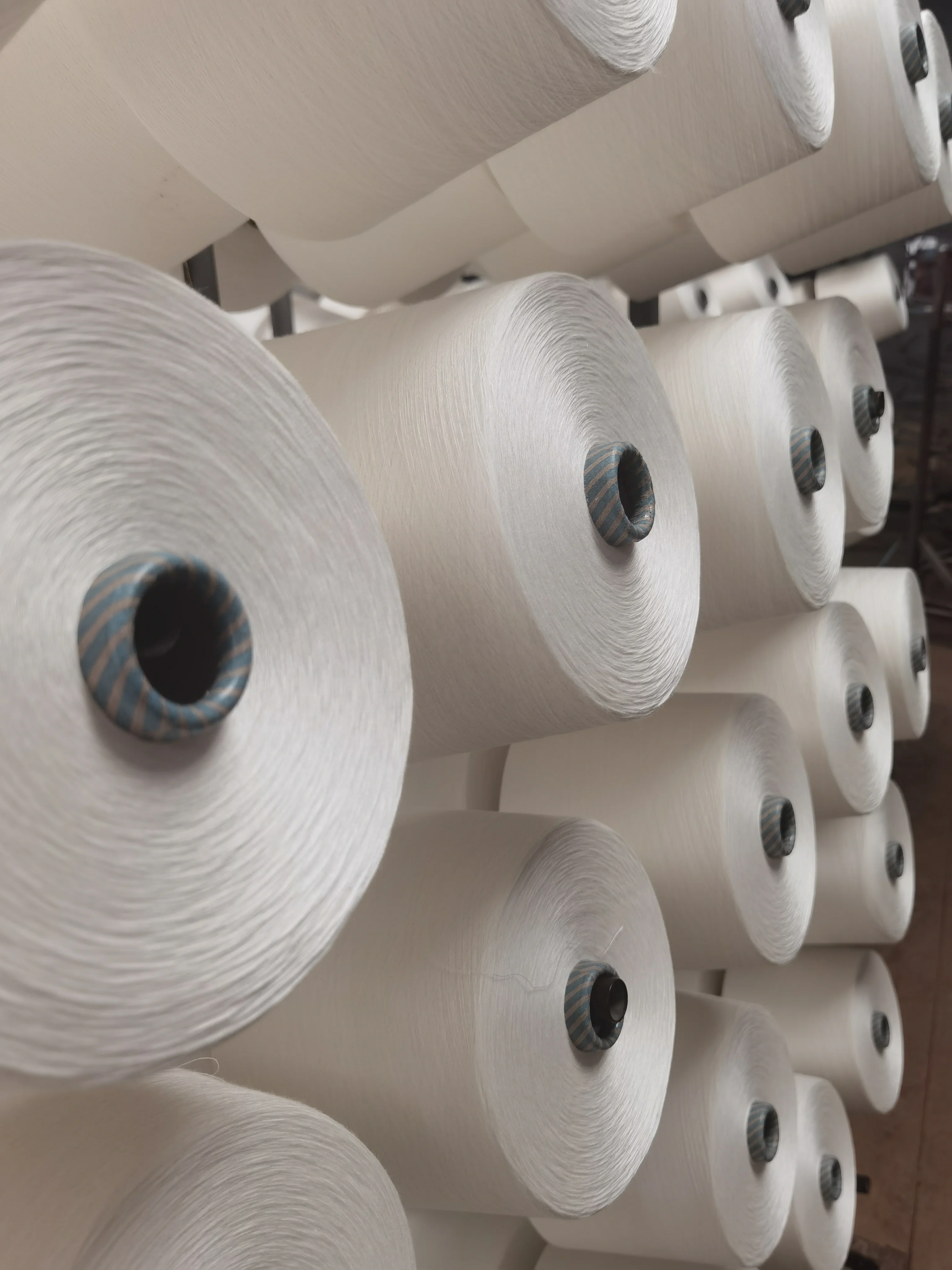 100% viscose yarn undyed raw white yarn from wholesale chinese yarn direct manufacturer