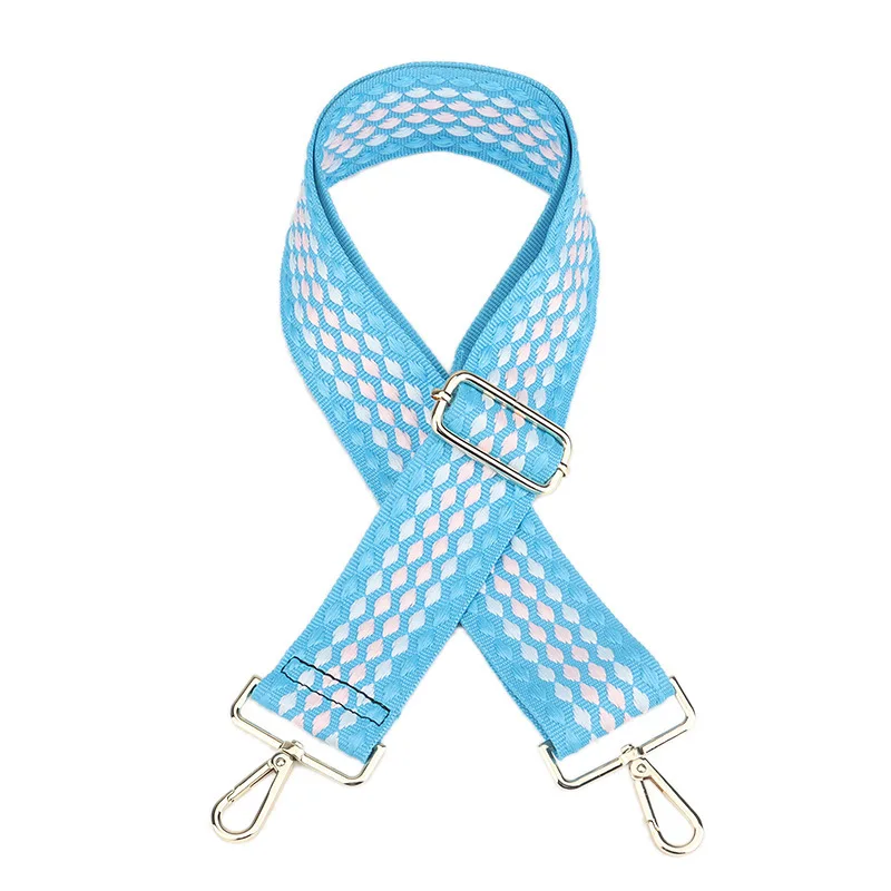 REWIN Fancy 5cm Wide Gradient Color Bag Accessories Shoulder Replacement Strap for Handbags