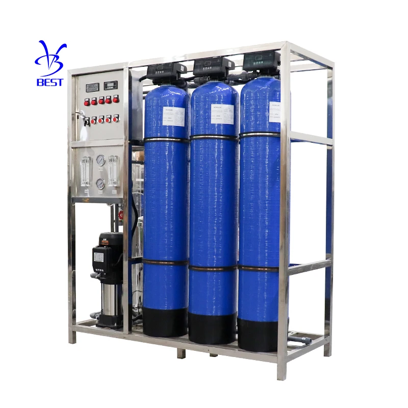 750lph Reverse Osmosis Water Purification System Industrial  water treatment machinery