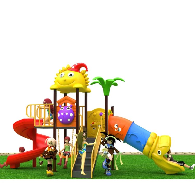 
Manufacturer supply cheap children play indoor/outdoor playground with slide Dreamland B33 