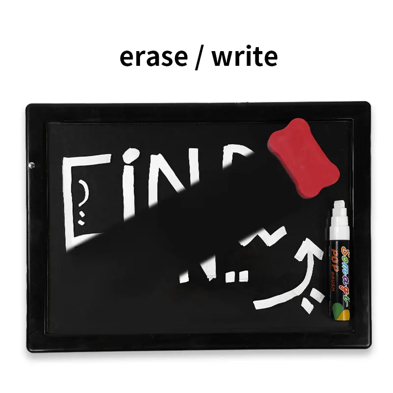High Quality Liquid Chalk Marker Pen Dry-Erase & Wet-Erase 8mm Flat Tip Chalk Marker