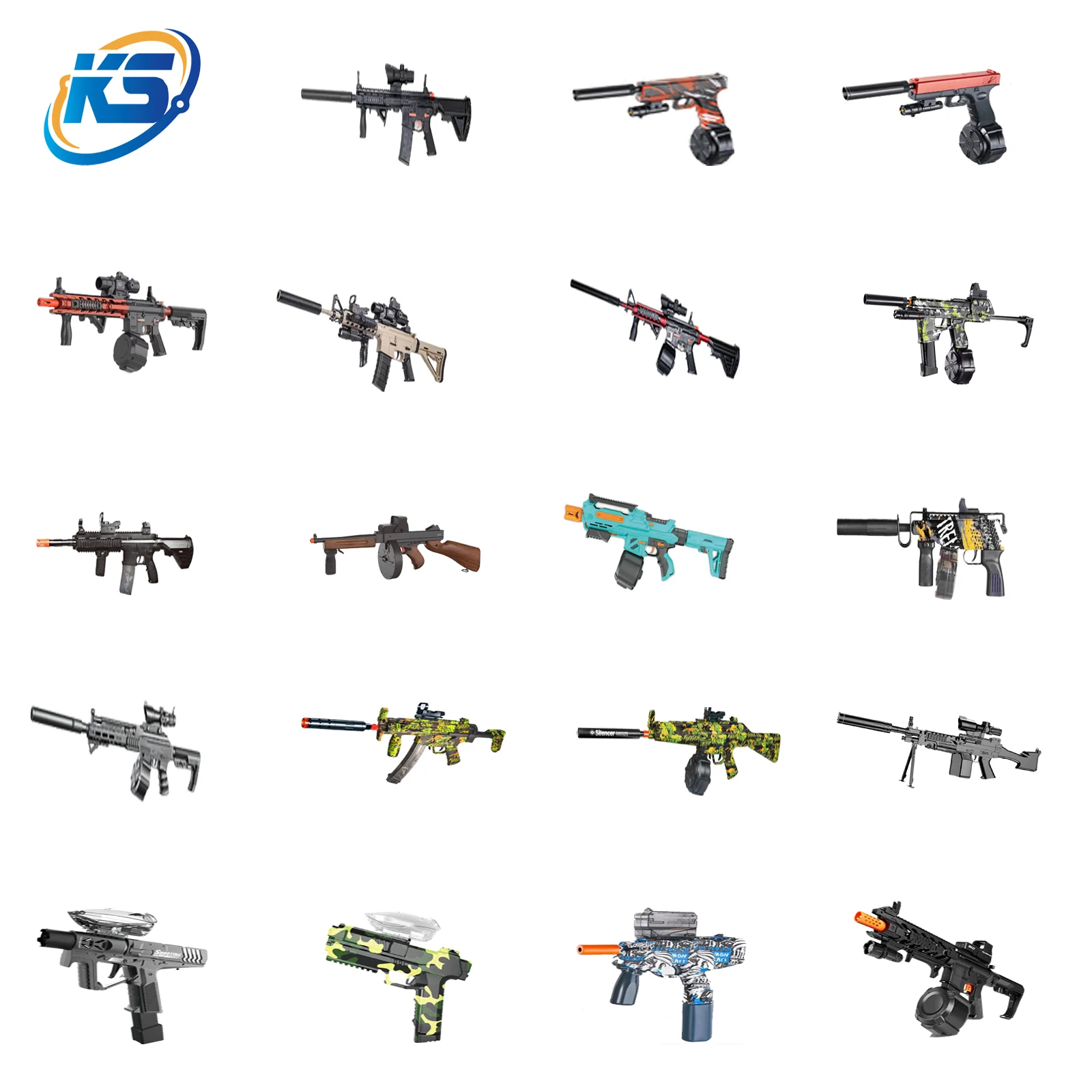 2023 hot sale Summer Toy Best Selling Splatter Automatic Gel Jelly Ball Gun Splatter Gun Blaster M416 for adult