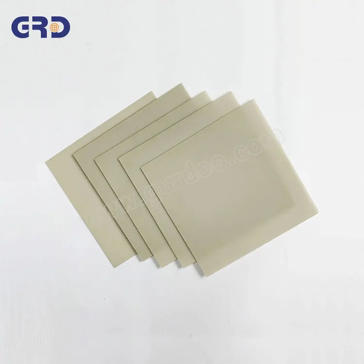 Aluminium nitride AlN ceramic substrate for electronic