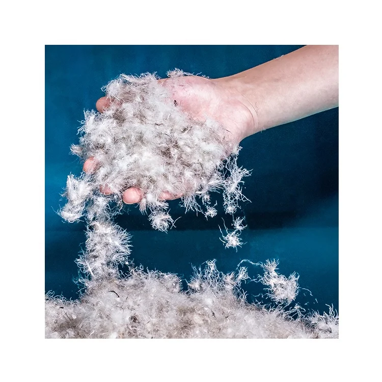 High Quality Low Price Commercial Duvet Filling Material 80% Grey Duck Down Chinese Product Grey Duck Down