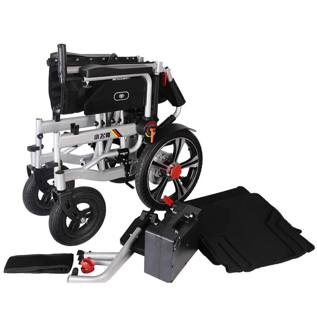 China Wheelchair Wholesaler Cheap Price Transport Portable Folding Power Electric Wheelchair