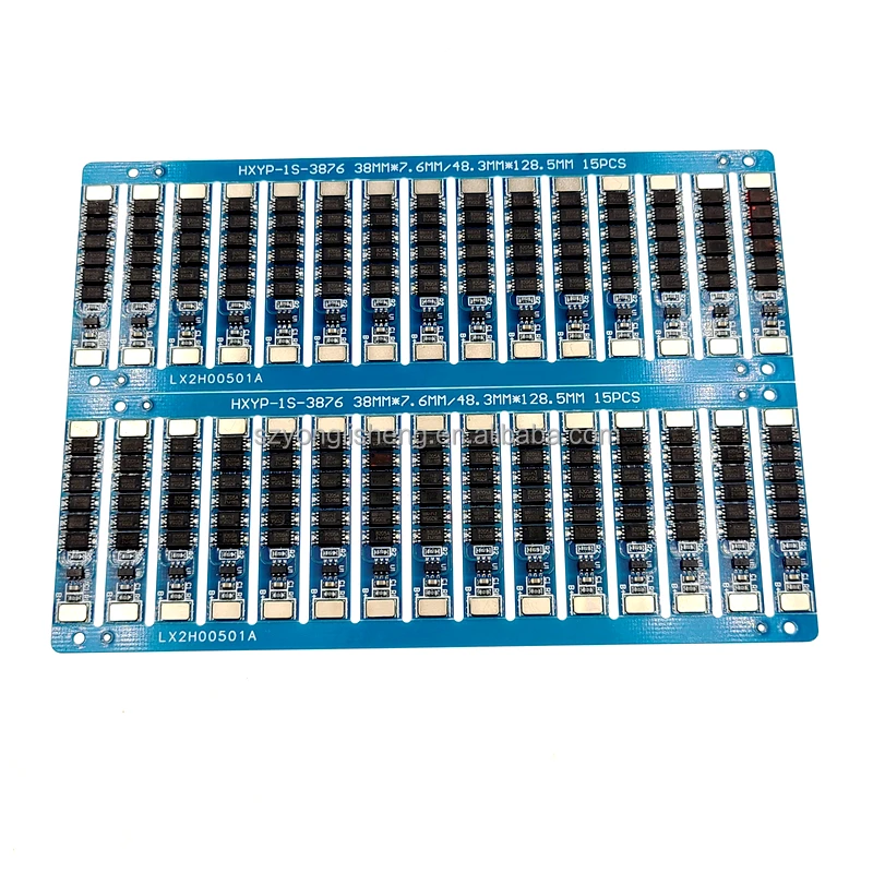 1S 3.7V 4.5A 6A 9A li-ion BMS pcm battery protection board for  4.2V 18650 lithium ion li battery