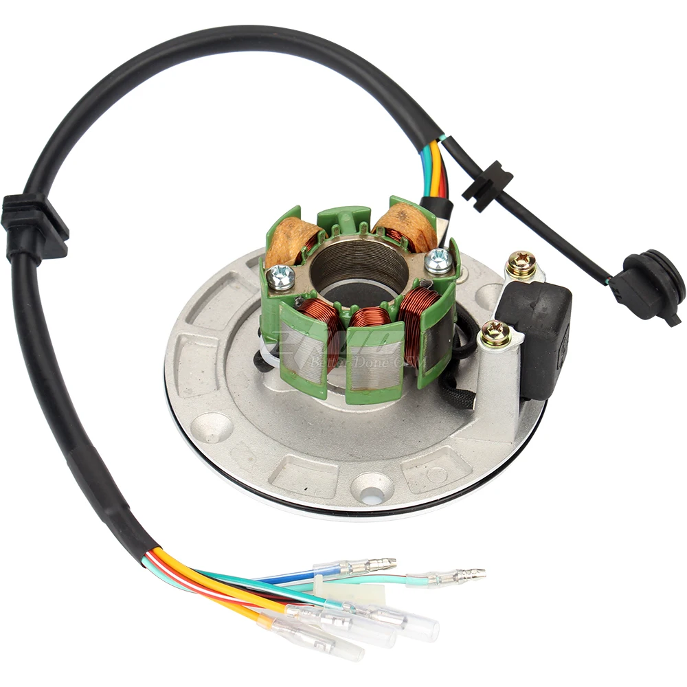 Магнитная катушка статора зажигания подходит для двигателя ZongShen 150CC с масляным охлаждением ATV питбайк мотовездеход ATV запчасти