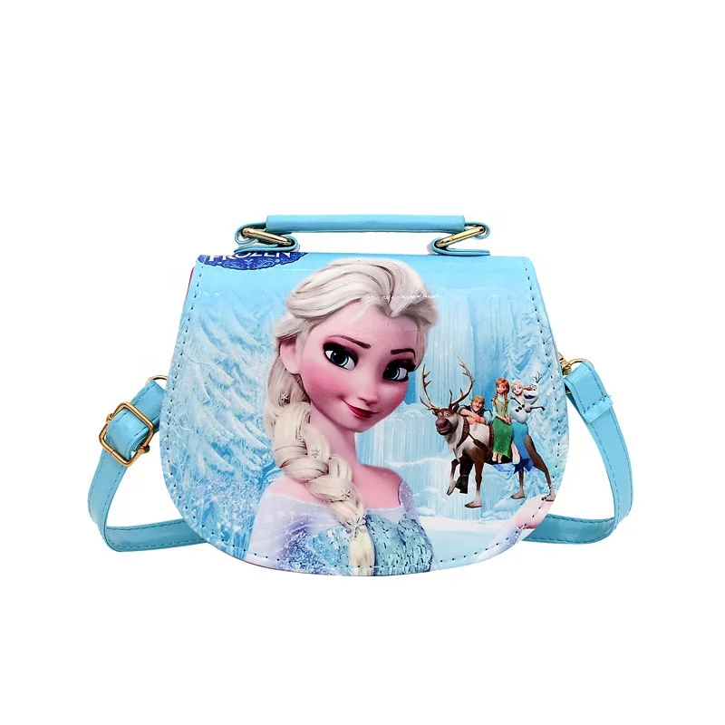 2022 Supplier Wholesale Kids fashion bag frozen  in elsa and sophia  pattern from china supplier