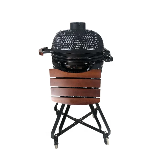 KIMSTONE 21 inch Bbq Grill Set Cast Iron Bbq Griller Grills Bbq Outdoor Big Test Asado Kamado For Sale