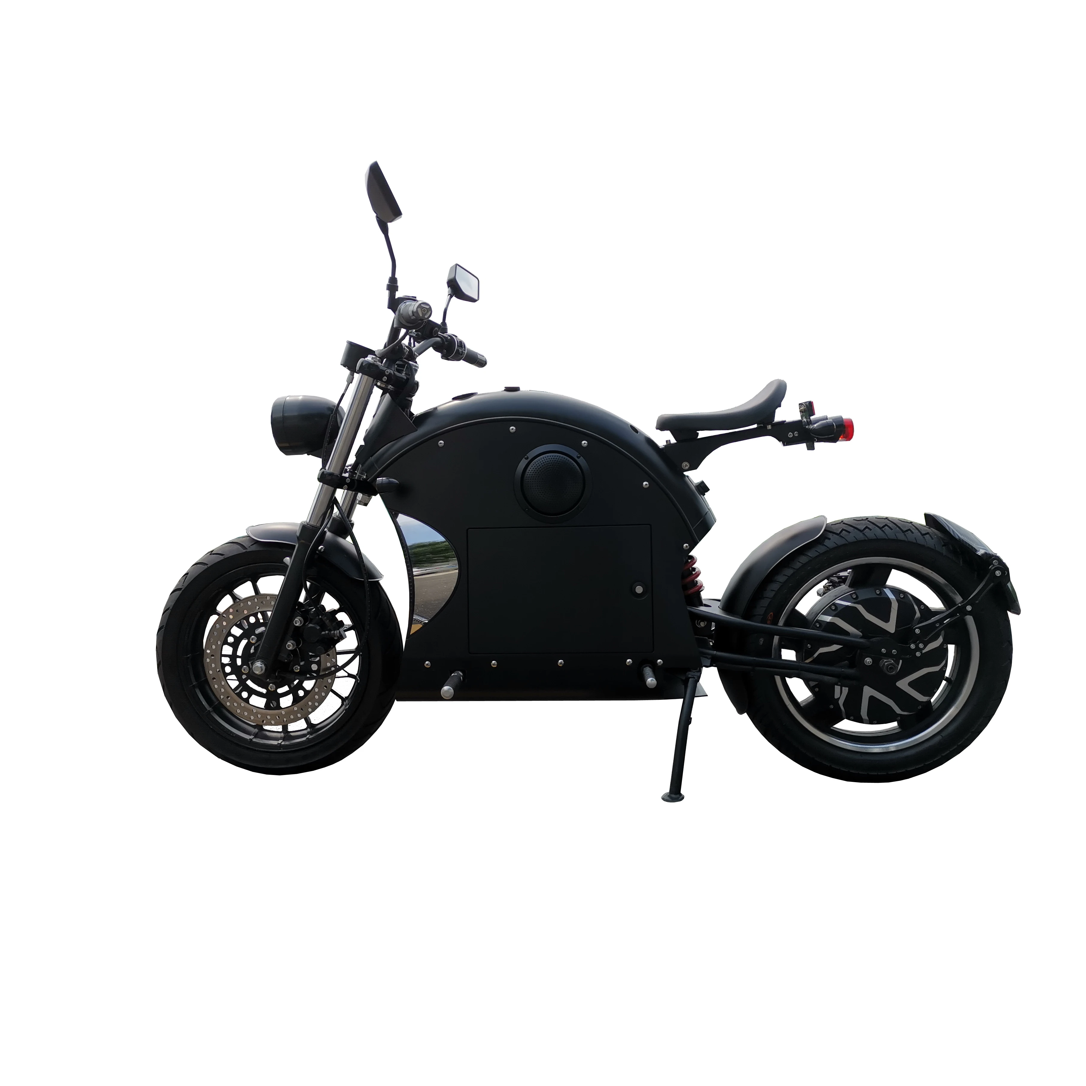 Off Road 2 Wheel Electric Moped Scooter 3000W Rear Motor Motorcycle Electric