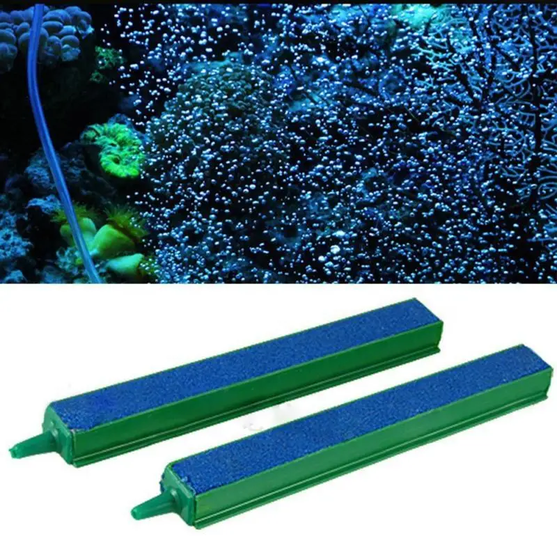 Air Stone strip Bubble Release Mineral Airstones for Fish Tank Aquarium Pump Aquarium Air Stone Aerator Attachment Air Pump
