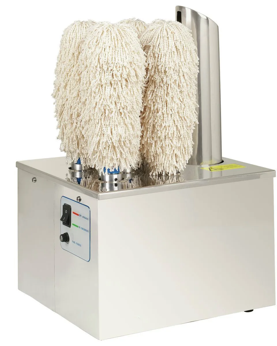 Commercial Glass polisher Quick and Easy Way  Polish and Dry Glassware