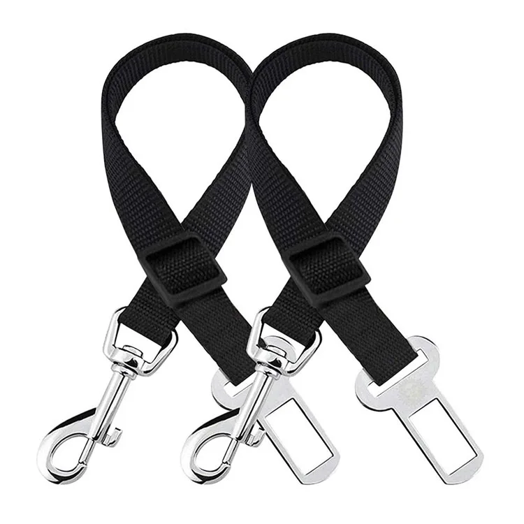 Wholesale Custom Pet Dog Safety Rope Quick Easy Installation Adjustable Nylon Dog Car Seat Belt