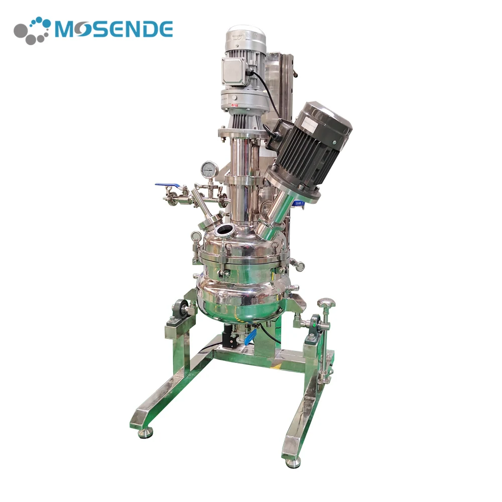 Shampoo Face Cream Emulsification Machine Homogenizer Mixer Cosmetic Lab