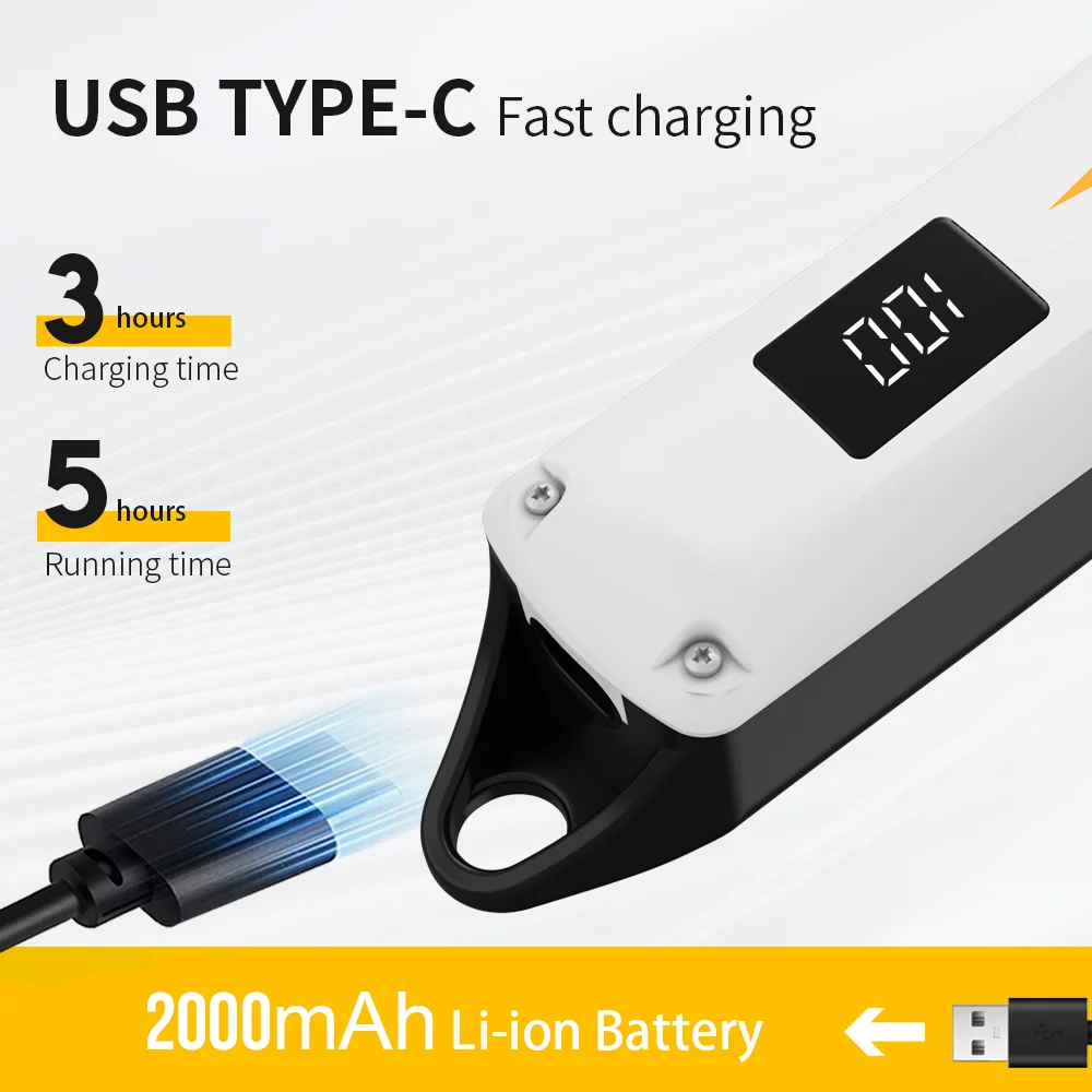 LILIPRO L20 Lithium Ion Pro Rechargeable Cord Hair Clippers for Men Woman & Children with Smart Charge Technology