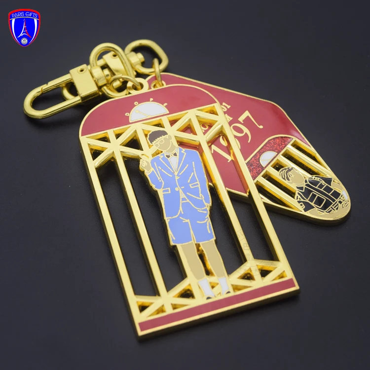 hot selling popular Korea Custom glitter keyring Jhope RM metal Keychain Clear  Keychain