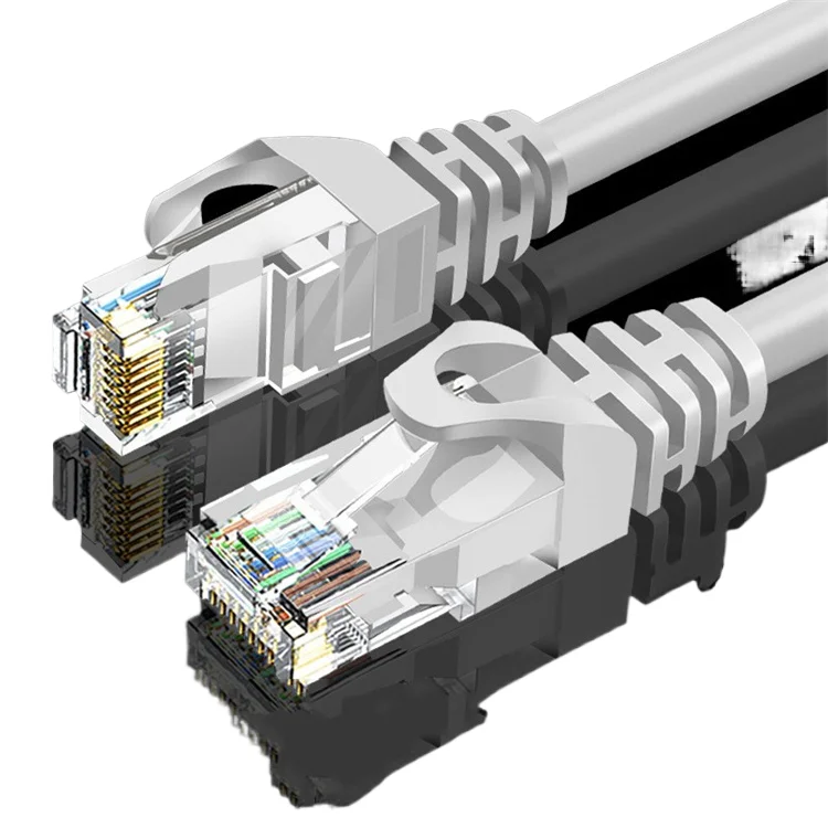CMP CMR RJ45 Connector - Copper Cat5e, Cat6 UTP/FTP Indoor Network Cable Patch Cord with PVC Jacket