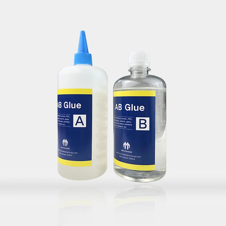Водонепроницаемый хорошая клейкость 500 мл AB Крей эпоксидная смола поделки смоляные ab Клей