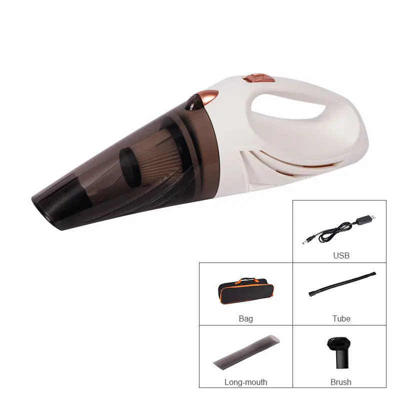 13 min Usage Time Full Set 55W 7A 7.4V 3000pa Wireless Household  Cleaning Tool Car Cleaner Vacuum Charge via USB