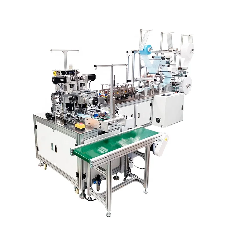 
Fully Automatic Nonwoven Fabric Disposable Medical Facemask Surgical Face Mask Making Machine Production Line 