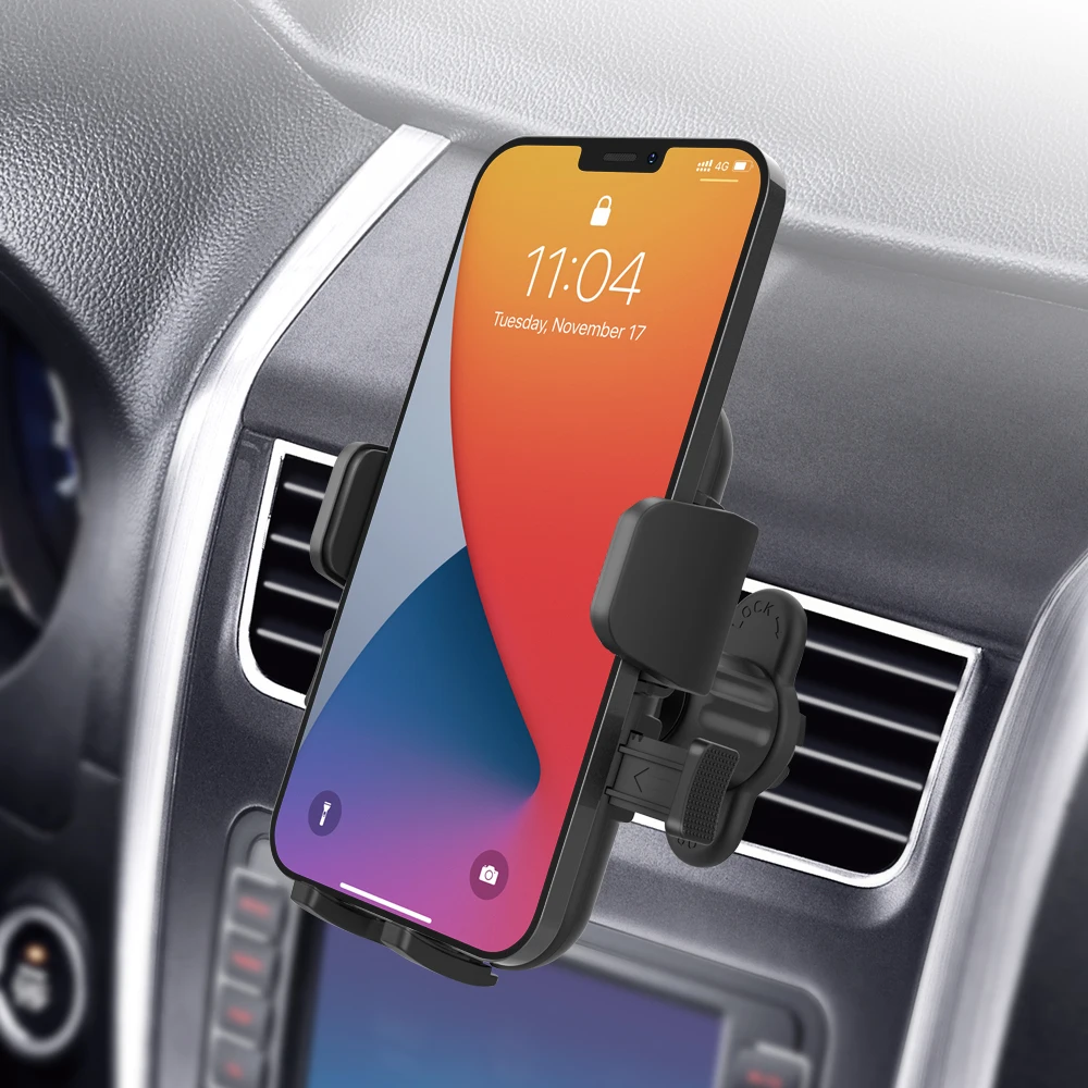 Trending Products 2021 New Arrivals Universal One Touch Air Vent Car Phone Holder Mount