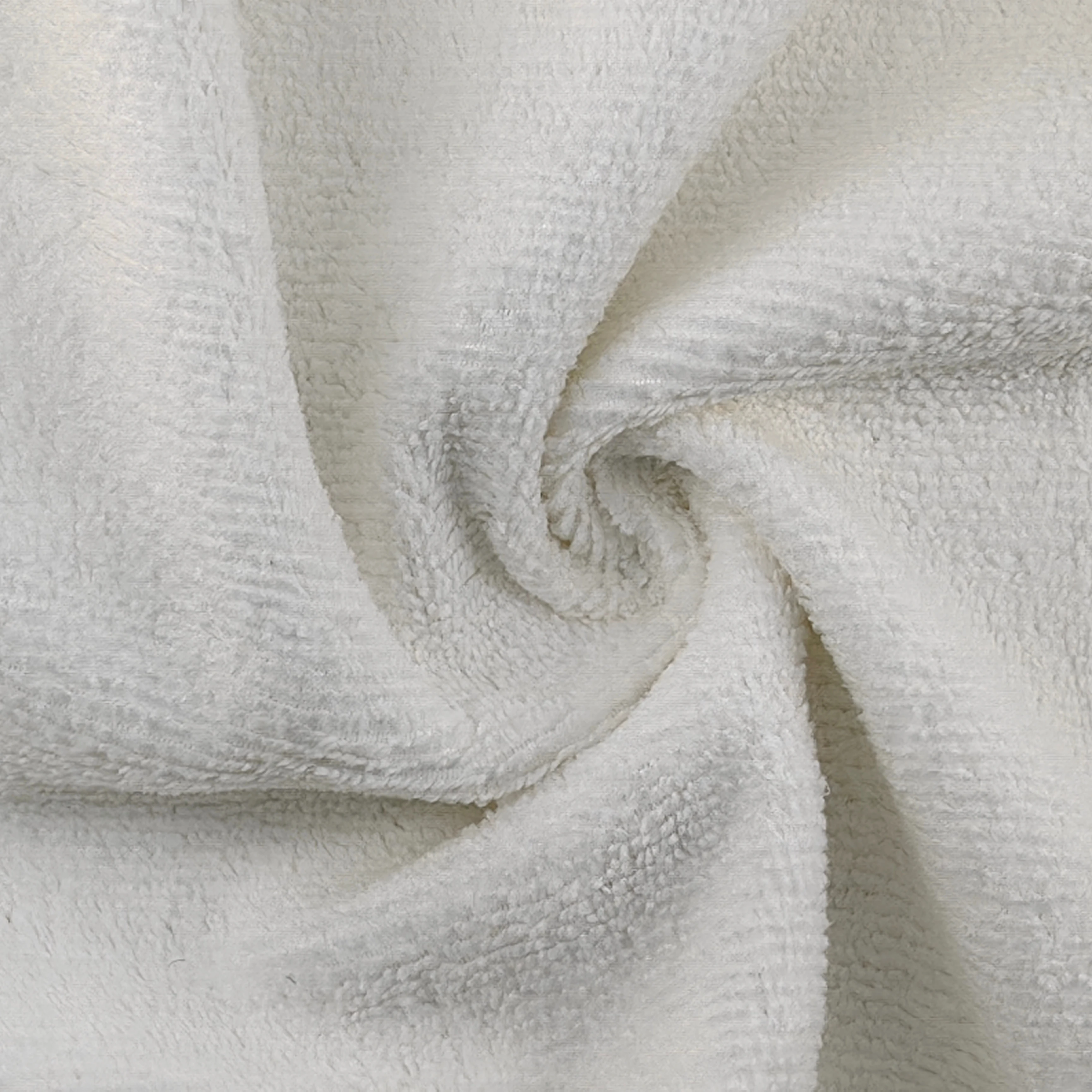 Heavy Weight Fabric Wicking and Absorbent Warp Knitted Microfiber Terry Fabric