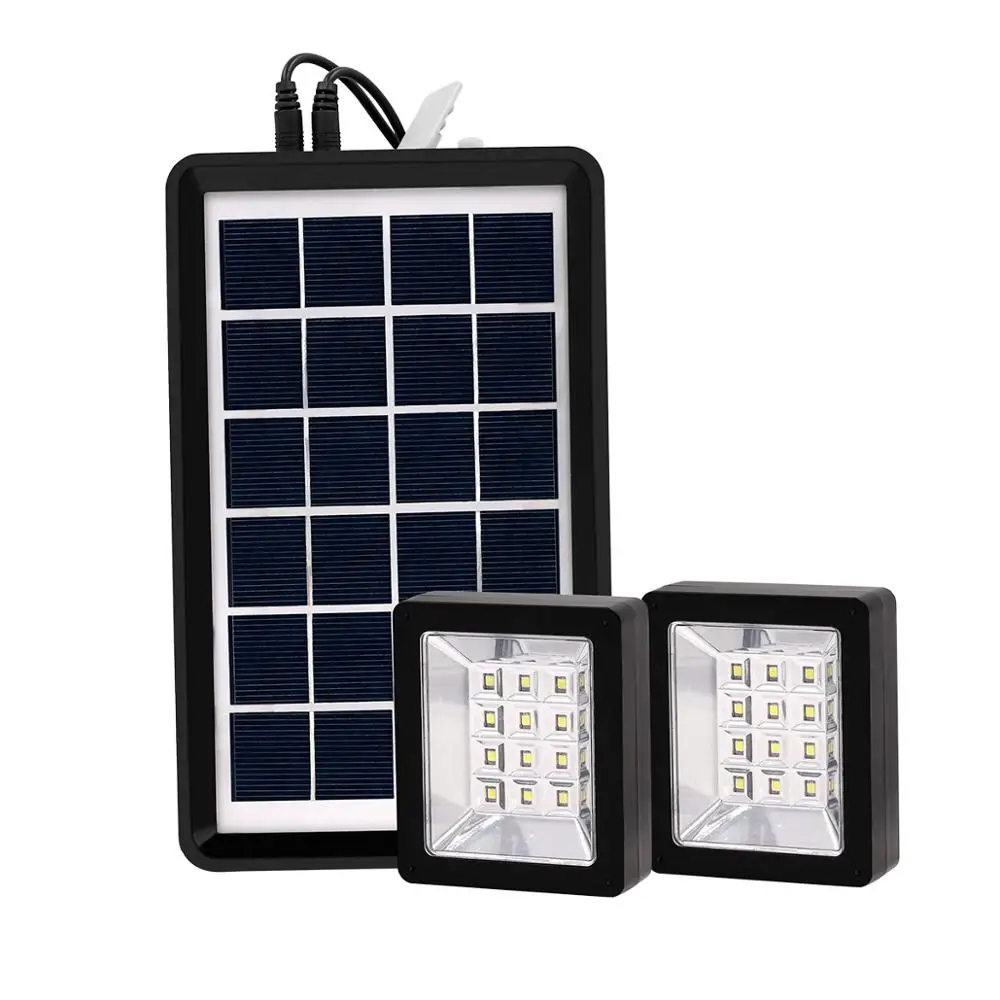New design portable solar rechargeable system for  night market outdoor LED camping light lamp Lantern
