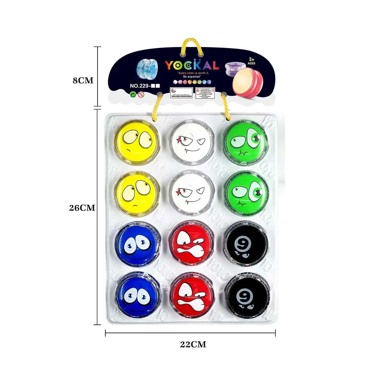 Hot Selling Factory Direct LED Yoyo Balls Flashing Glow In The Dark Popular Fun Toys For Teenagers