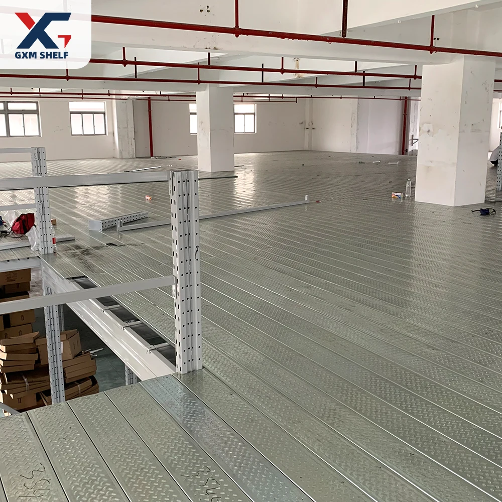 GXM большой склад на заказ мезонин промышленная платформа мезонинная Стеллаж Система промышленный антресоль пол