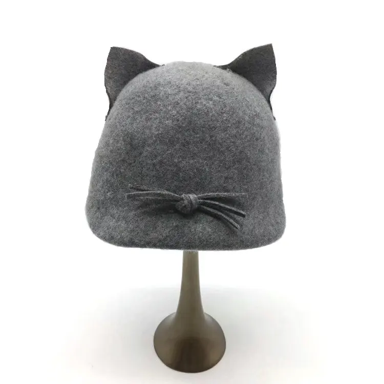 
top popular children fashion winter wool felt hats for kids 