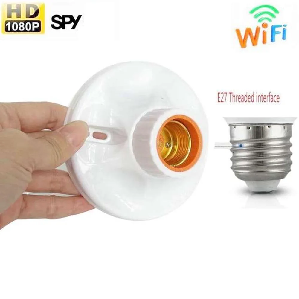 1080P Wireless Connection Home Security Light Bulb Camera Hidden Home Surveillance Camera Mobile App Remote Control Cam PQ564