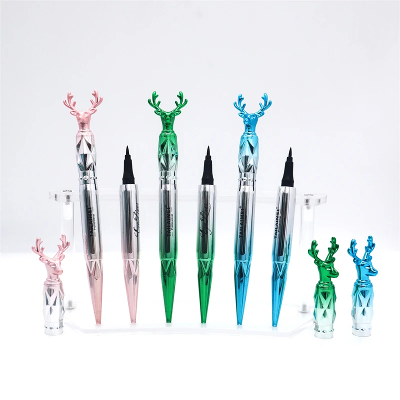 E104 TLM manufacturer ultramo eyeliner pencil flexible tip quick dry makeup long lasting waterproof liquid eyeliner