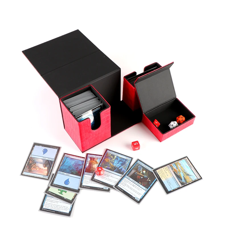 Wholesale Trading Tarot Yugioh TCG MTG 100 Card Game Card Deck Box