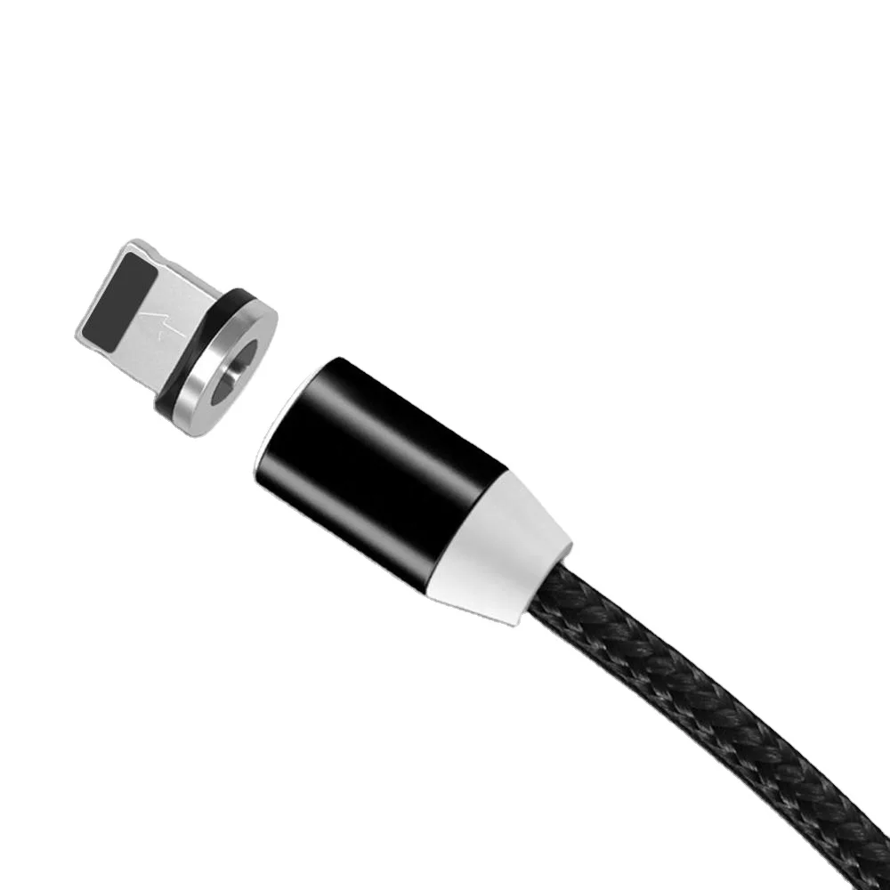 3 in 1 magnetic usb cable 3a 5a multi magnetic fast charging charger cable 3in 1 led round 1m 2m quick charge for mobile phone