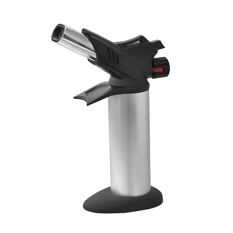 Gf-8761 Refillable Jet Double Flame Lighter Cigarette Kitchen Torch Lighter