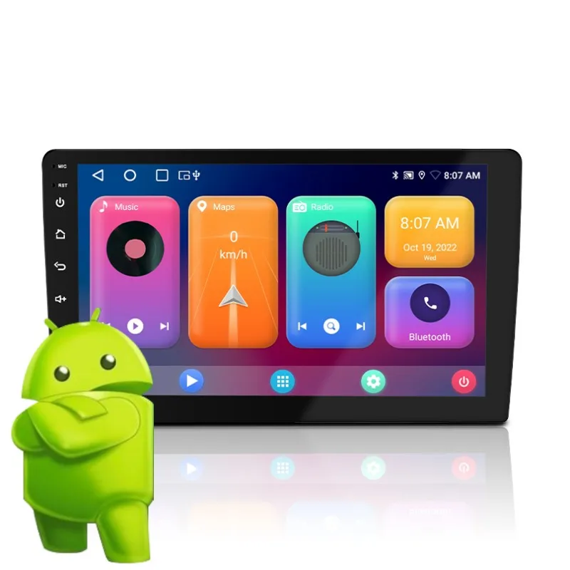 Leshida Android head unit 2 Din Car Radio 10 Inch universal touch screen car stereo