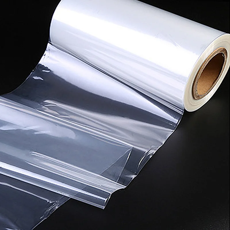 Custom Polyolefin Shrink Film Eco Friendly Certificated Cross-linked POF Wrap Roll Plastic Protective Durable Heat Shrink Film