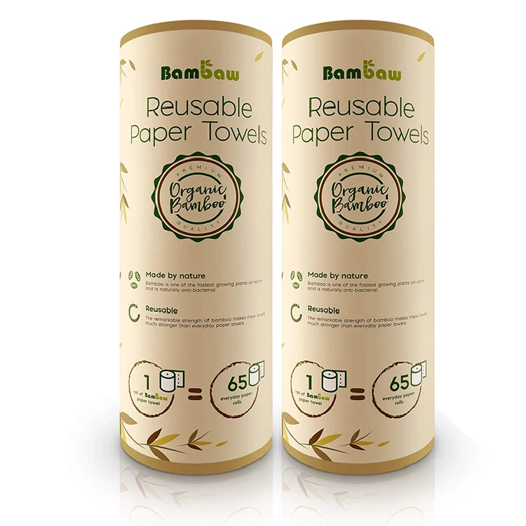 Lookon OEM Customized Viscose Non Woven Fabric 100% Organic Kitchen Dish Cloth Plastic Free Bamboo Kitchen Wipes