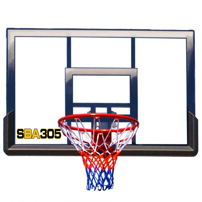Hot Sale Adjustable Wall Mounted Basketball Hoop Backboard for Basketball Training