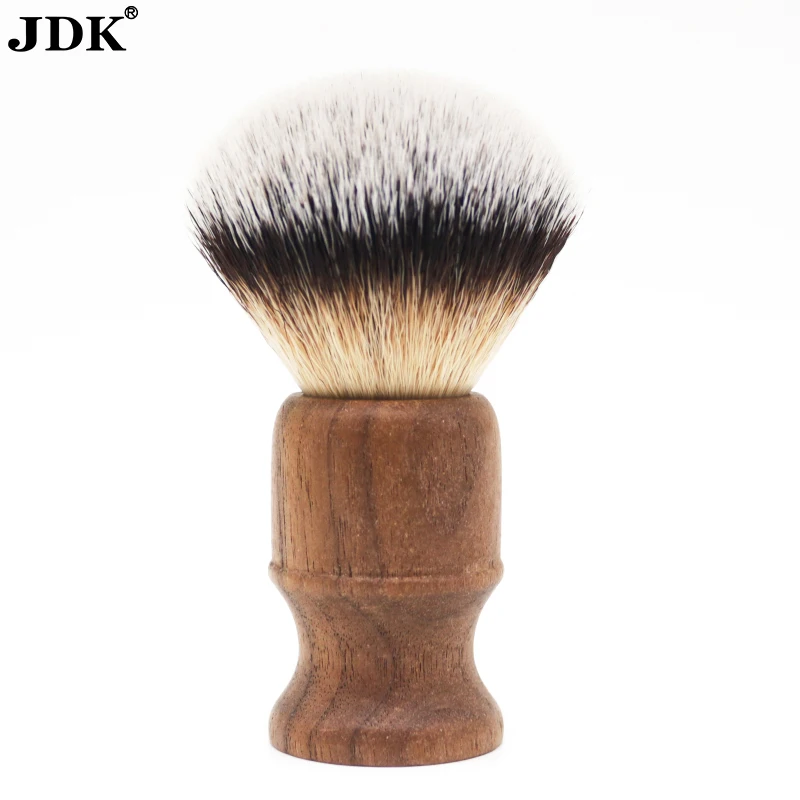 Кисть для бритья волос с деревянной ручкой