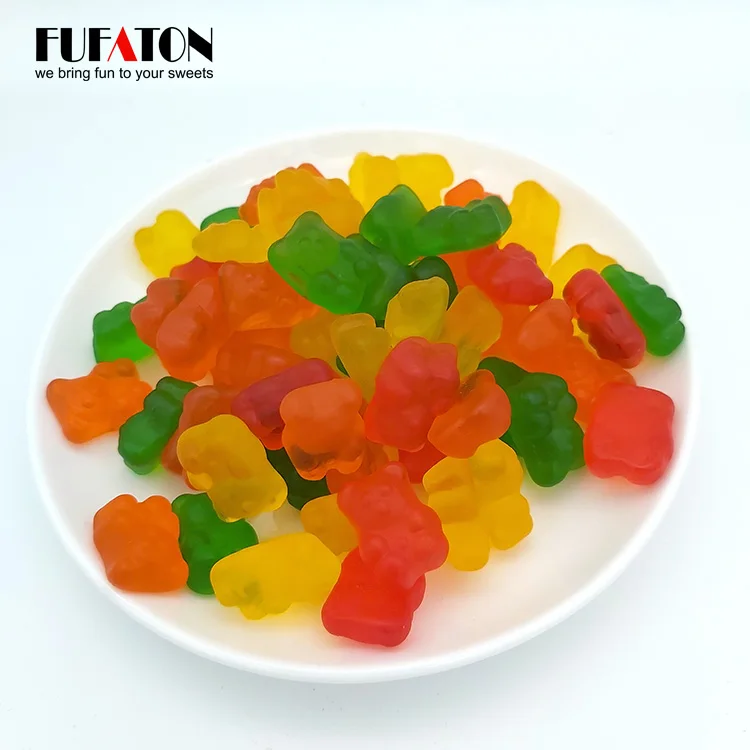 HACCP certified factory produced fruit juice flavored small hard chewy candy