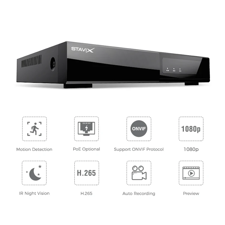 Ch PoE NVR 8-канальный сетевой видеорегистратор порт с IP камера возможностью съемки видео 4 канала Camaras De Seguridad со слоем порты DVR OEM Главная