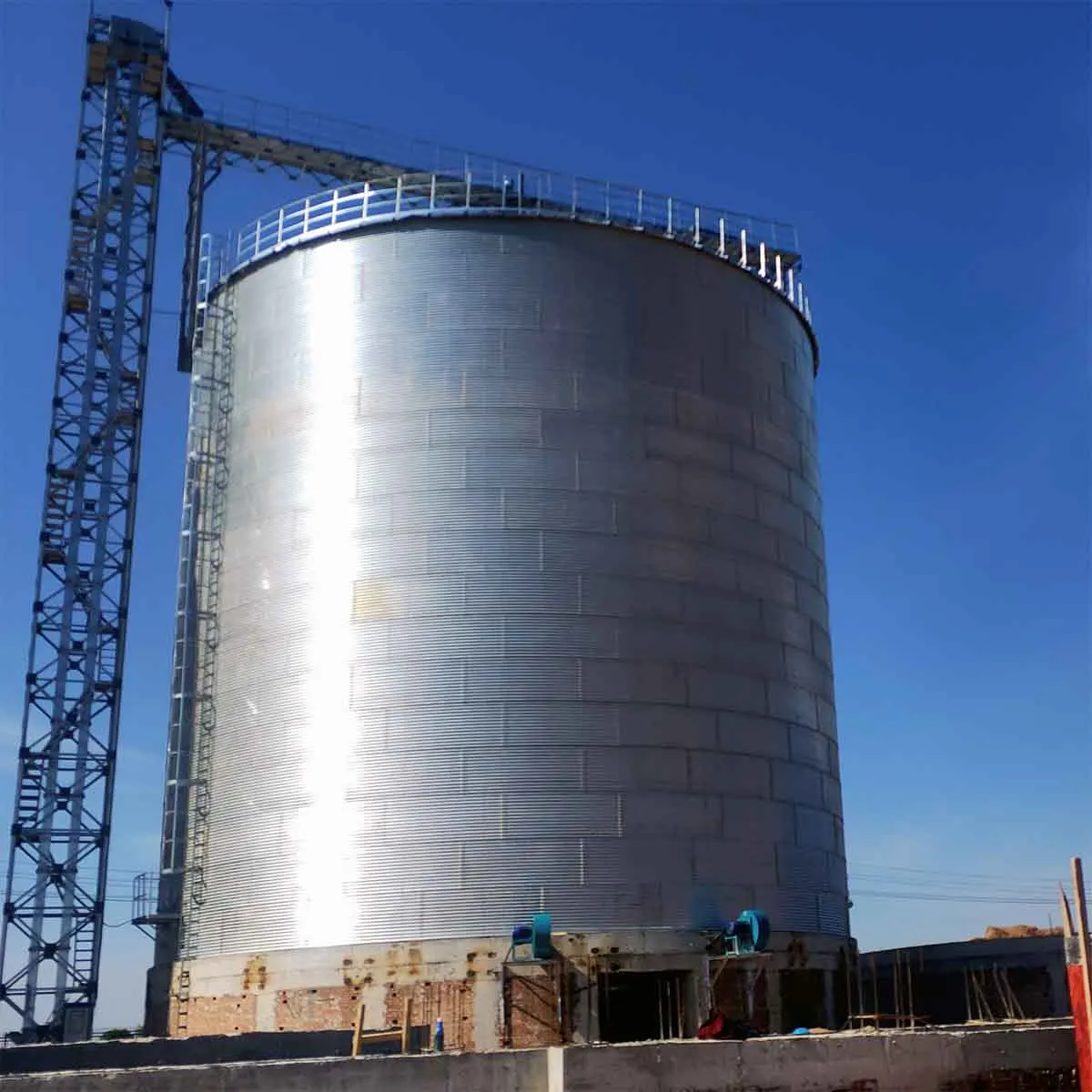 5000ton Grain Storage Silos for Flour Mill