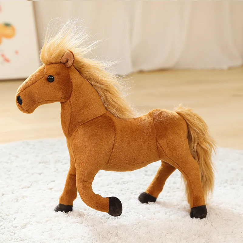 Customized simulation pony plush Stuffed Animal Toys for children as gifts