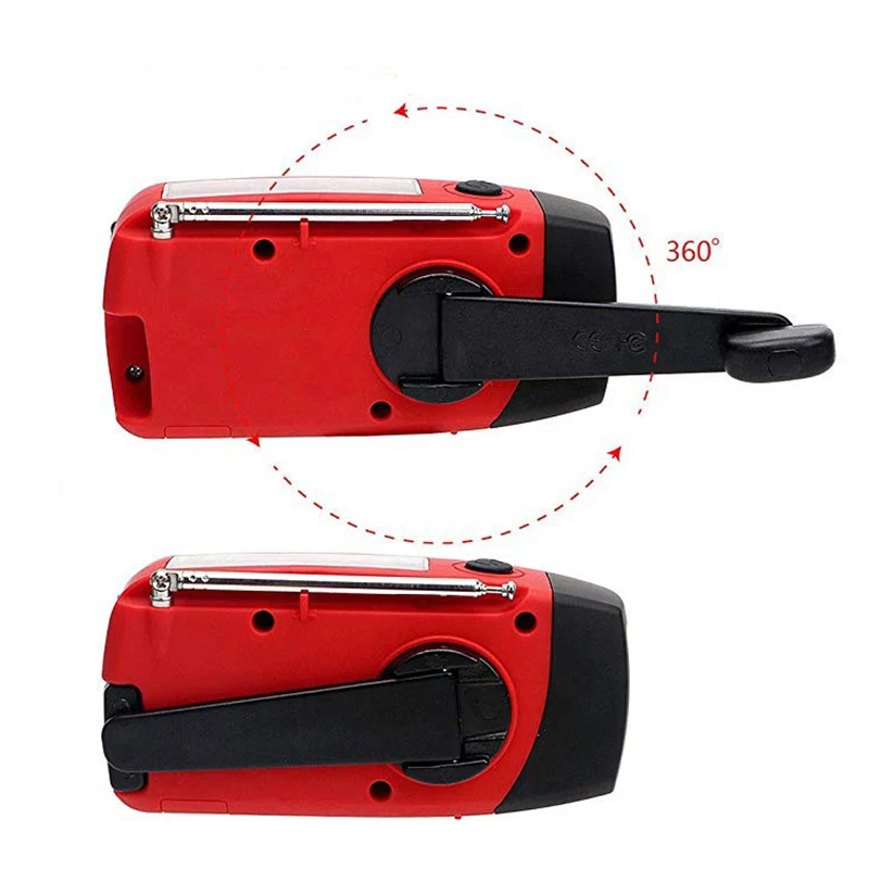 Hot Sale Dynamo Lantern Radio Portable Hand Crank Camping Lantern Solar Radio and Flashlight with Power Bank