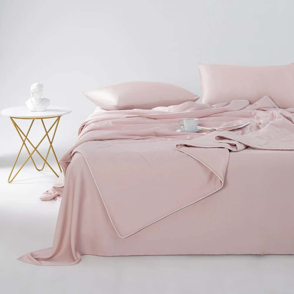 Quilts Manufacturer Summer Recommend 300TC 100% Bamboo Cooling Comforter Quilt